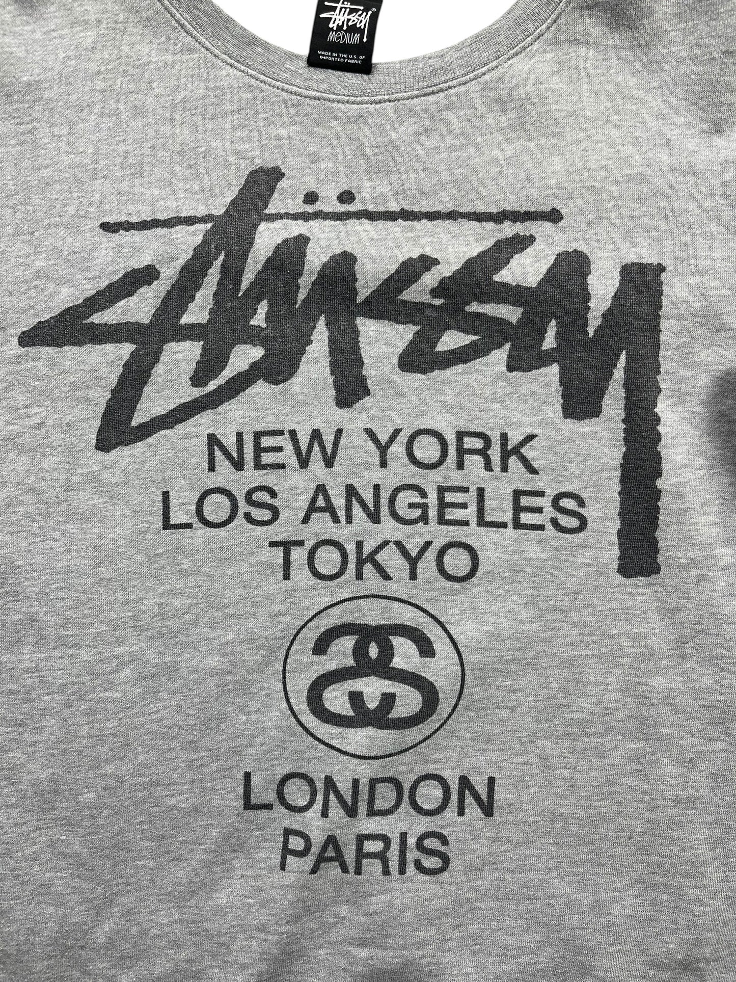 Pull Stussy gris ( M )