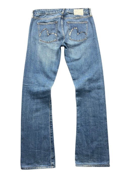 Jean Evisu bleu ( XS )