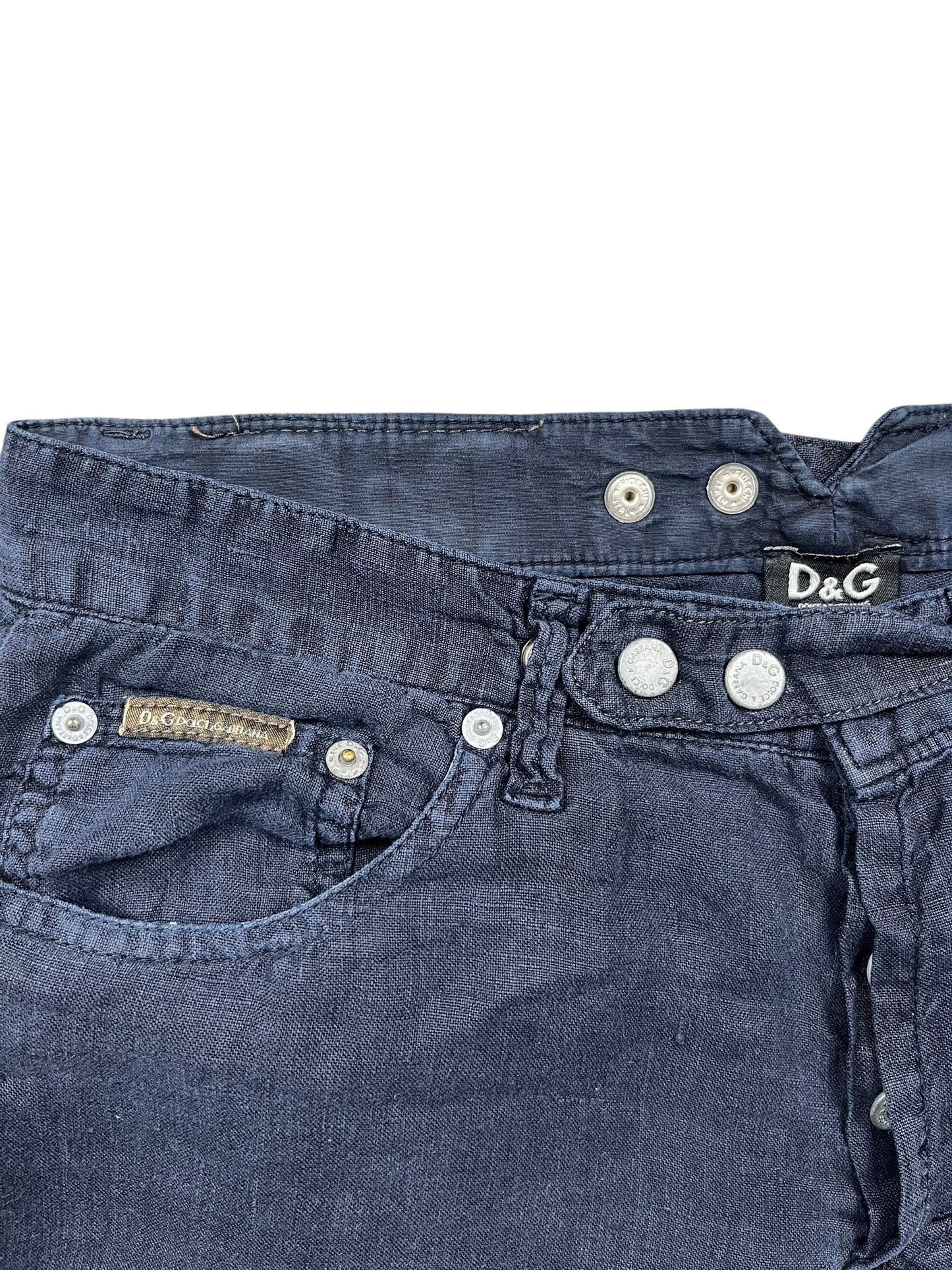 Short en Jean Dolce & Gabbana bleu marine ( S )
