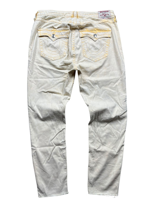 Jean True Religion jaune ( M )