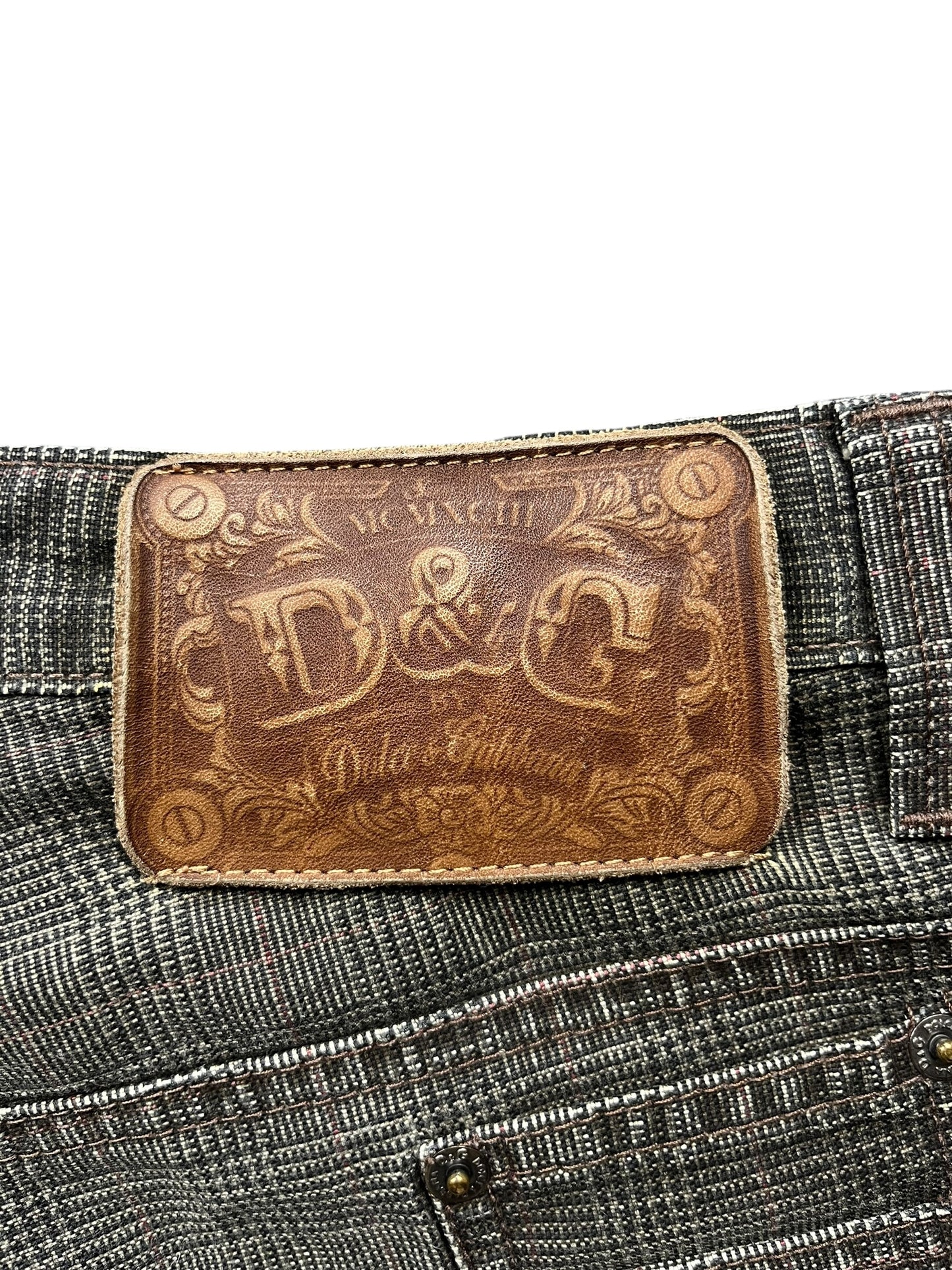 Short en Jean Dolce & Gabbana gris ( M )