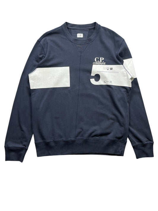 Pull C.P Company bleu marine ( XL )