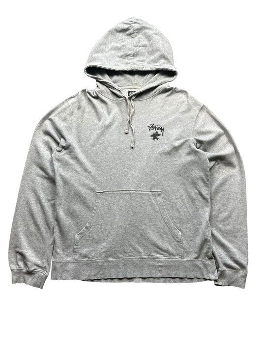 Hoodie Stussy gris ( L )
