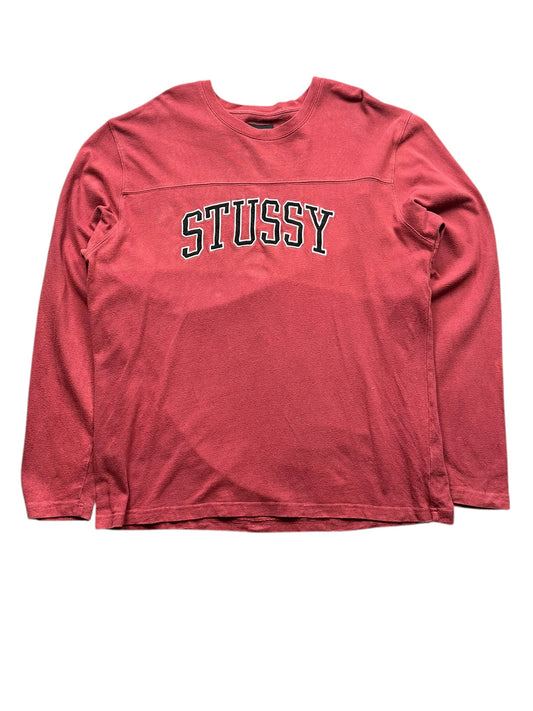 Pull Stussy rouge ( XL )