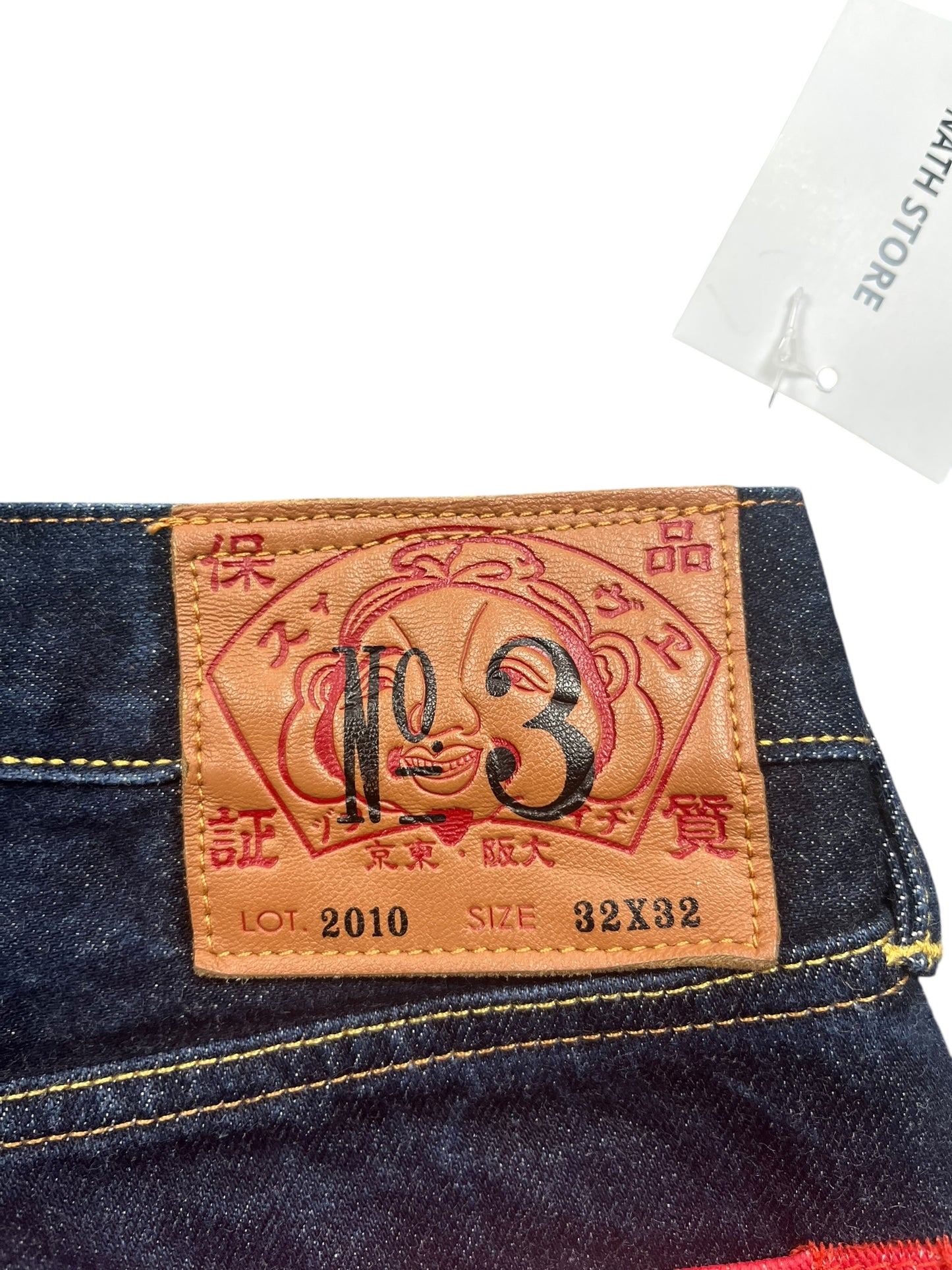 Jean Evisu bleu marine ( M )